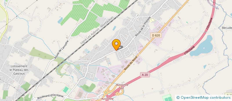 localisation de l'entreprise MONSIEUR SONJATAH DAUMONT  MONTAUBAN