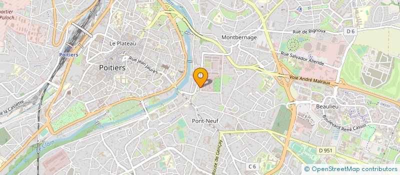 localisation de l'entreprise MONSIEUR SONMEZ BICAKCI à POITIERS