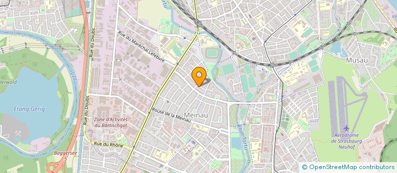 localisation de l'entreprise MONSIEUR SONMEZ OZTURK à STRASBOURG