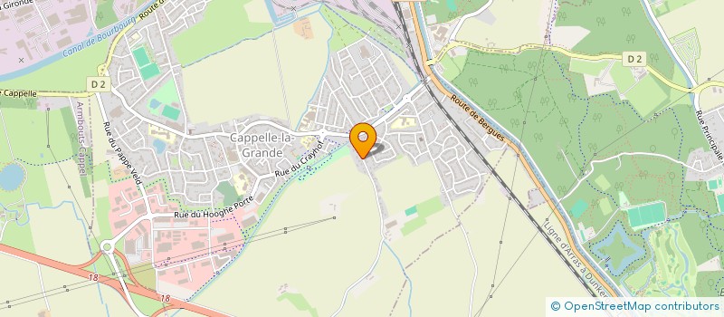 localisation de l'entreprise MONSIEUR SONNY BLONDE  CAPPELLE-LA-GRANDE