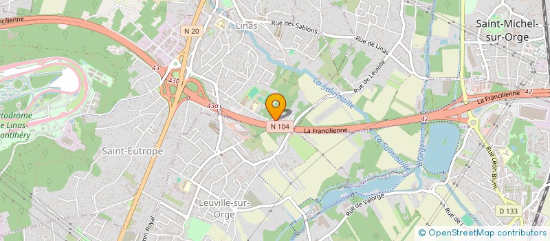 localisation de l'entreprise MONSIEUR SONNY BOGLIONI  LINAS