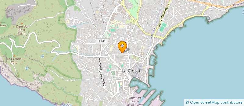 localisation de l'entreprise MONSIEUR SONNY COPOLANI  LA CIOTAT