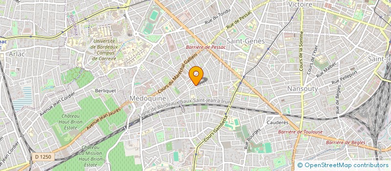 localisation de l'entreprise MONSIEUR SONNY DEVARIEUX  TALENCE