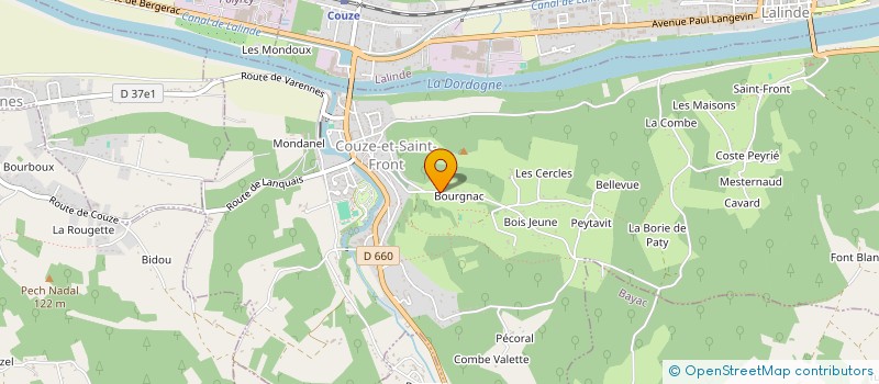 localisation de l'entreprise MONSIEUR SONNY FOSTER  COUZE-ET-SAINT-FRONT