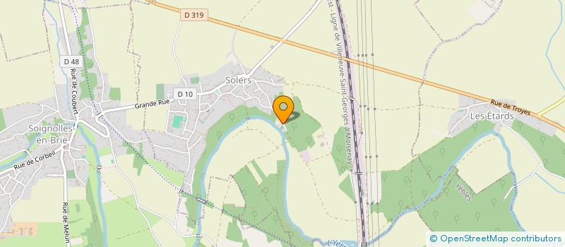 localisation de l'entreprise MONSIEUR SONNY FURMANEK  SOLERS