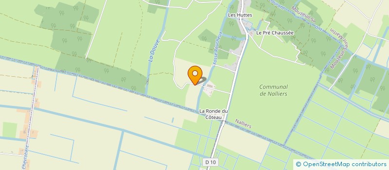 localisation de l'entreprise MONSIEUR SONNY GOUJON  NALLIERS