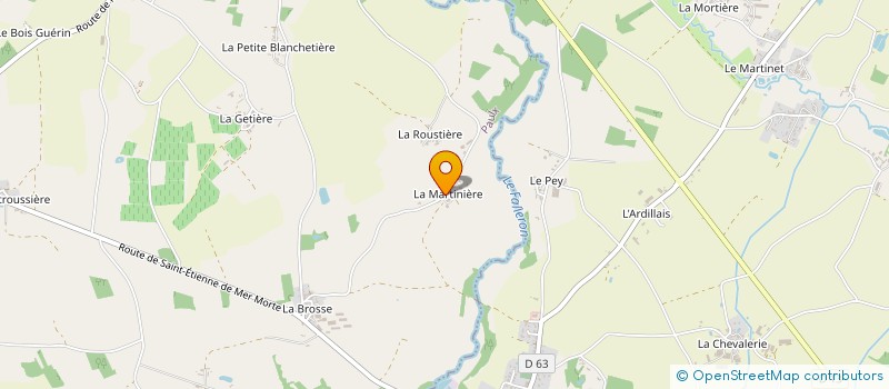 localisation de l'entreprise MONSIEUR SONNY KLEIN  MACHECOUL-SAINT-MEME