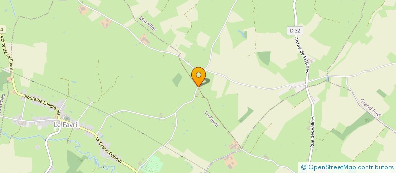 localisation de l'entreprise MONSIEUR SONNY LEROUX  LE FAVRIL