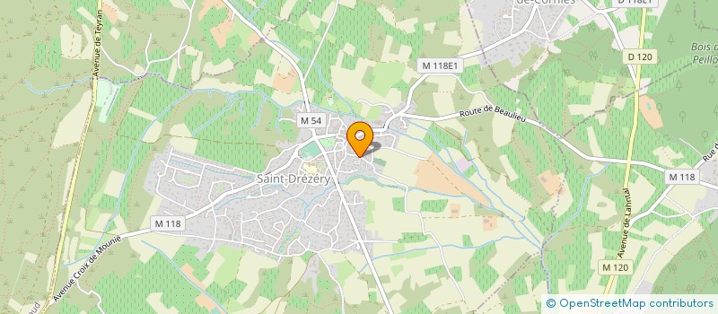 localisation de l'entreprise MONSIEUR SONNY LHERITIER  BOISSERON
