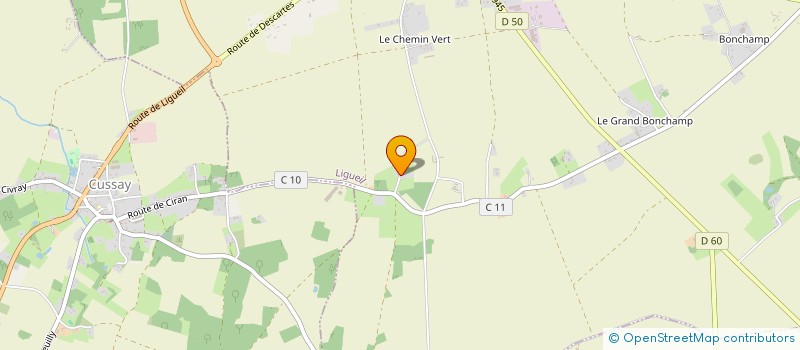 localisation de l'entreprise MONSIEUR SONNY MARCHAND  LIGUEIL