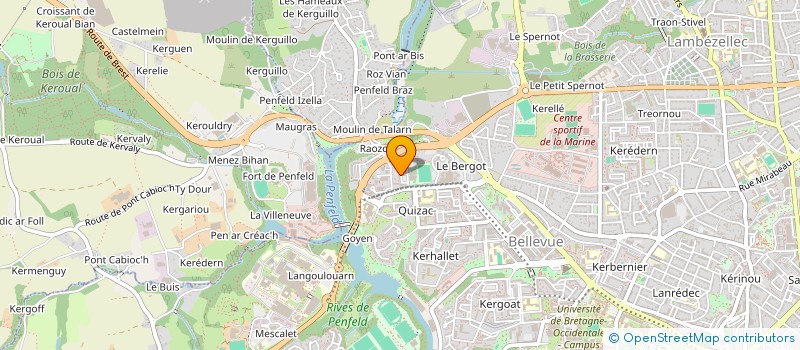 localisation de l'entreprise MONSIEUR SONNY MENGUY à BREST