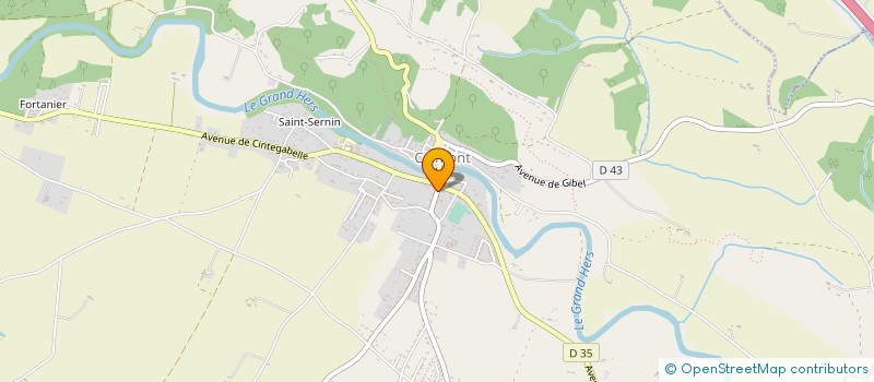 localisation de l'entreprise MONSIEUR SONNY REILLES  CALMONT