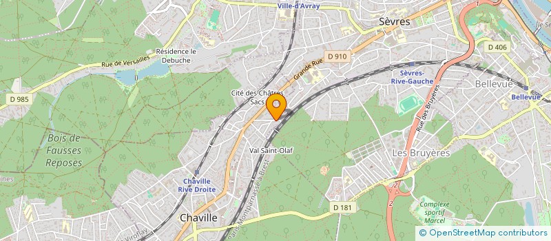 localisation de l'entreprise MONSIEUR SONNY SALOMON à CHAVILLE
