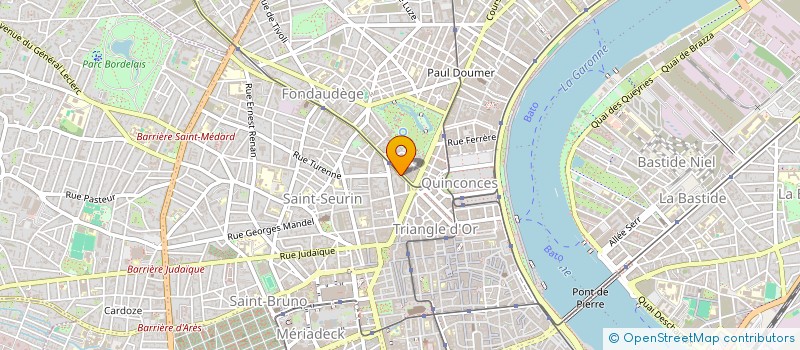 localisation de l'entreprise MONSIEUR SONNY SOL  BORDEAUX