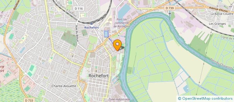 localisation de l'entreprise MONSIEUR SONNY VINCENT  ROCHEFORT