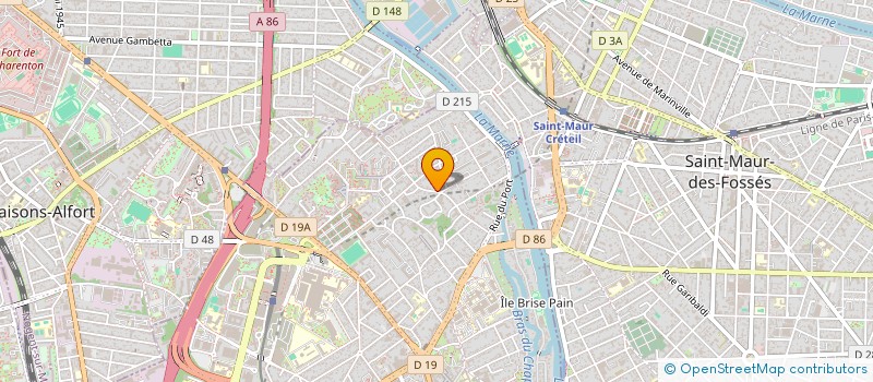 localisation de l'entreprise MONSIEUR SONSY MBILIA  ROSNY-SOUS-BOIS