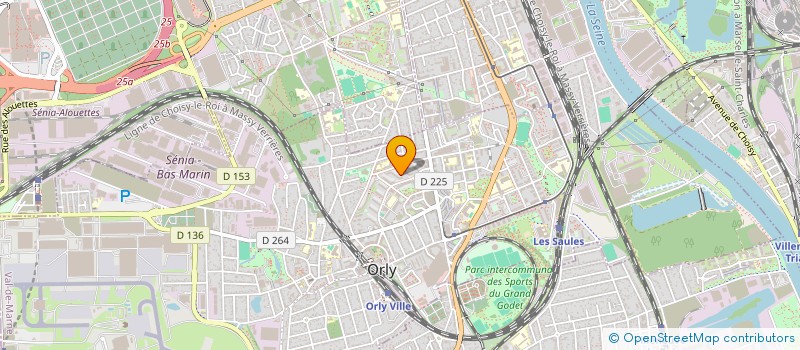 localisation de l'entreprise MONSIEUR SONY ADEL  ORLY