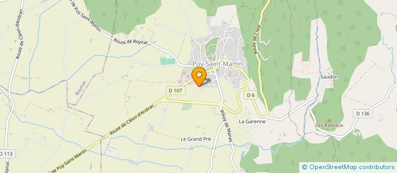 localisation de l'entreprise MONSIEUR SONY BOURGUIGNON  PUY-SAINT-MARTIN