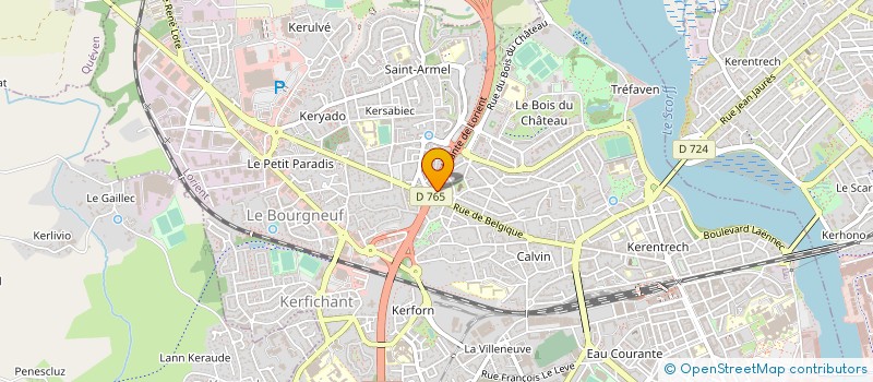 localisation de l'entreprise MONSIEUR SONY CLOCHEFER  LORIENT