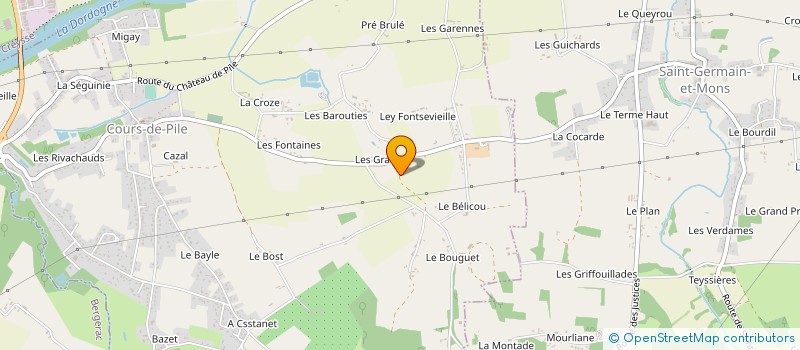 localisation de l'entreprise MONSIEUR SONY DOUAIRE  COURS-DE-PILE