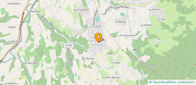 localisation de l'entreprise MONSIEUR SONY GARGOWITCH  SAINT-PIERRE-LA-PALUD