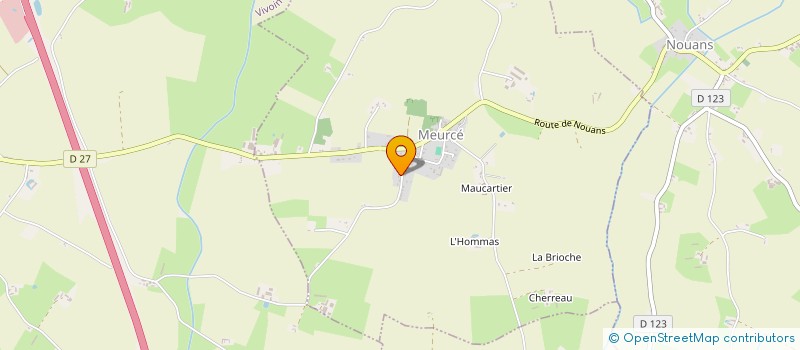 localisation de l'entreprise MONSIEUR SONY GIRARD  MEURCE