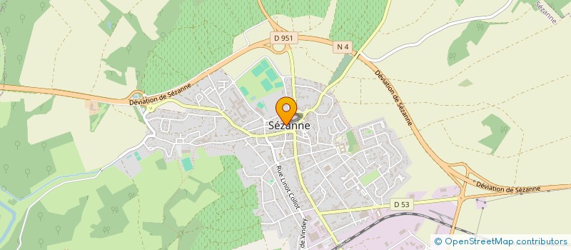 localisation de l'entreprise MONSIEUR SONY HEITZMANN  SEZANNE