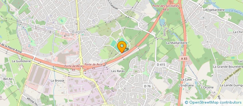 localisation de l'entreprise MONSIEUR SONY LAMARQUE  REZE