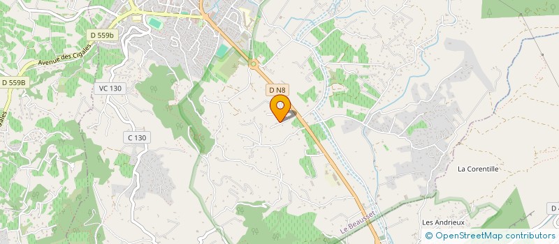 localisation de l'entreprise MONSIEUR SONY LANDAUER  LE BEAUSSET