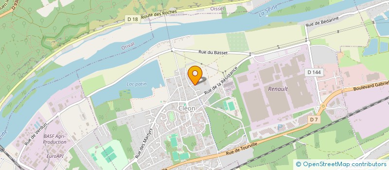 localisation de l'entreprise MONSIEUR SONY MARQUAND  CLEON