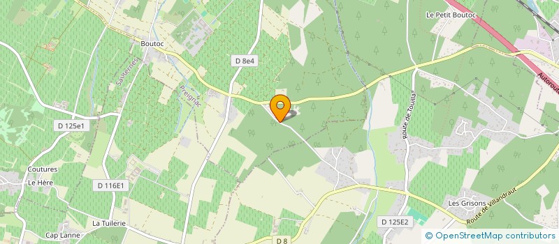 localisation de l'entreprise MONSIEUR SONY PENVERN  PREIGNAC