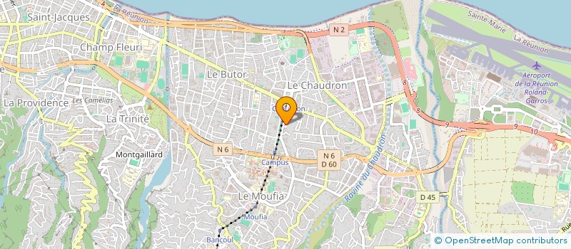 localisation de l'entreprise MONSIEUR SONY RAKOTONIRINA à SAINT-DENIS