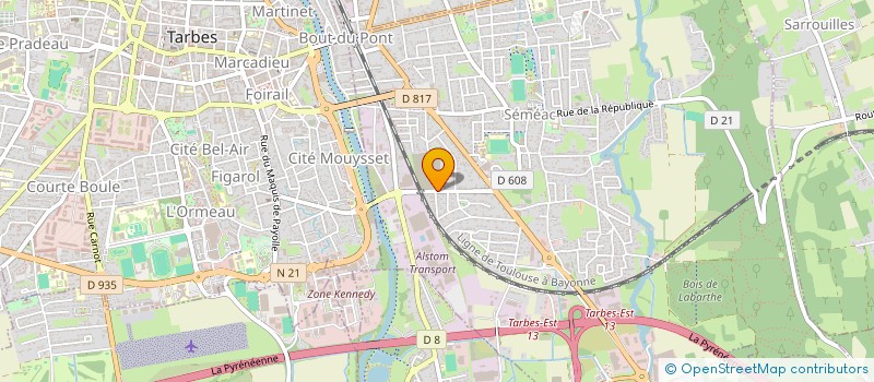 localisation de l'entreprise MONSIEUR SONY RODRIGUEZ  SEMEAC