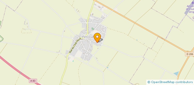 localisation de l'entreprise MONSIEUR SONY ROUHAUD  LES PINEAUX