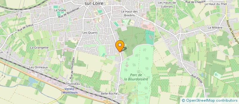 localisation de l'entreprise MONSIEUR SONY SANTIAGO  MONTLOUIS-SUR-LOIRE