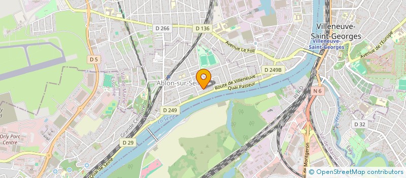 localisation de l'entreprise MONSIEUR SONY SAVATIER  ABLON-SUR-SEINE