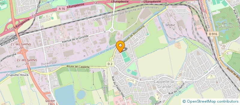 localisation de l'entreprise MONSIEUR SONY TURQUET  CAPPELLE-LA-GRANDE