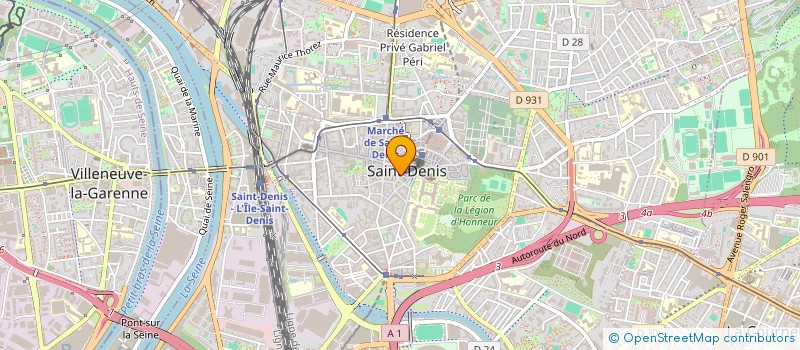 localisation de l'entreprise MONSIEUR SOOBRAMANIEN SAWMY à SAINT-DENIS