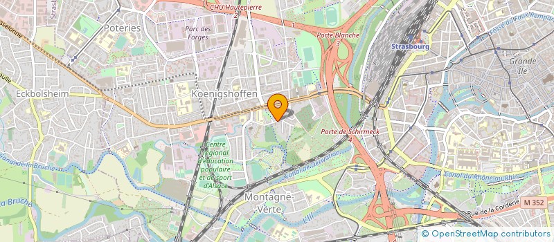 localisation de l'entreprise MONSIEUR SOOCRAMANIEN SAVEN à STRASBOURG