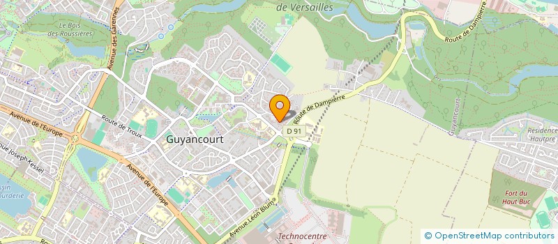 localisation de l'entreprise MONSIEUR SOOKDEV GUKHOOL à GUYANCOURT