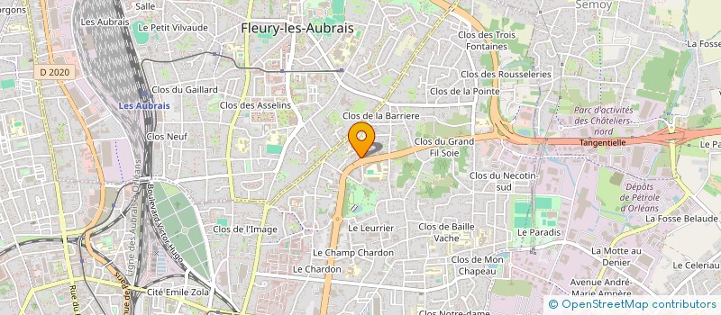 localisation de l'entreprise MONSIEUR SOPHANNARA TRAN à ORLEANS