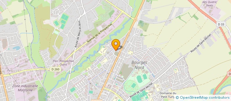 localisation de l'entreprise MONSIEUR SOPHARA CHUM  BOURGES