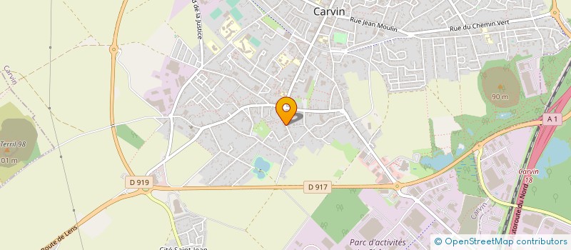 localisation de l'entreprise MONSIEUR SOPHIAN ACHKHBAR à CARVIN