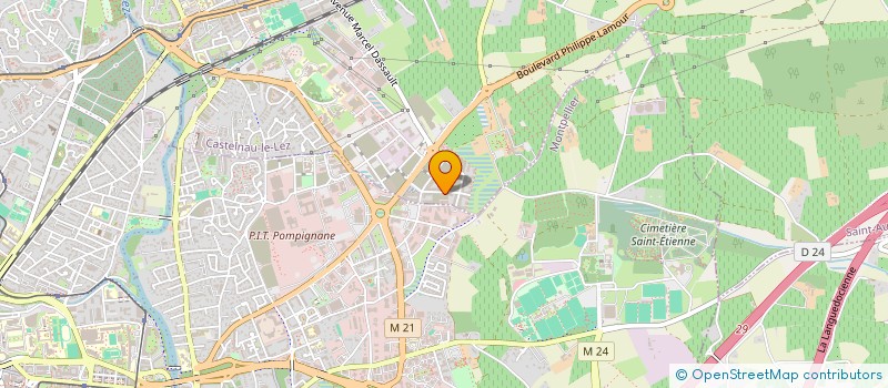 localisation de l'entreprise MONSIEUR SOPHIAN BAKHTI  CASTELNAU-LE-LEZ
