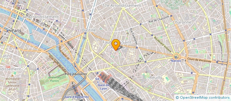 localisation de l'entreprise MONSIEUR SOPHIAN BOUADJERA  PARIS