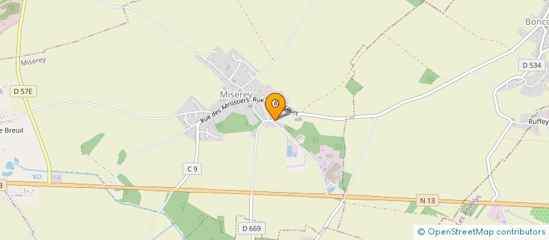 localisation de l'entreprise MONSIEUR SOPHIAN BOUAOUAD  MISEREY