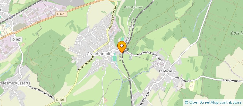 localisation de l'entreprise MONSIEUR SOPHIAN BOUDERBALI-MANIOC  GRANDFONTAINE