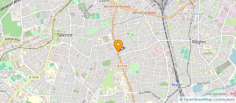 localisation de l'entreprise MONSIEUR SOPHIAN BOURAHEL à BEGLES