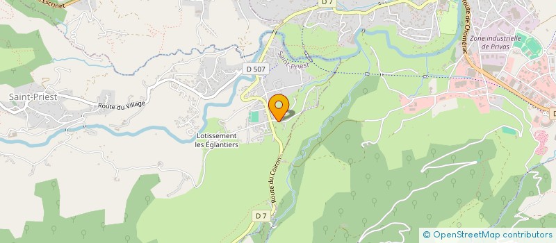 localisation de l'entreprise MONSIEUR SOPHIAN KHELIF  SAINT-PRIEST