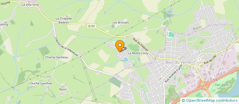 localisation de l'entreprise MONSIEUR SOPHIAN MERMOURI  SAINT-BERAIN-SOUS-SANVIGNES